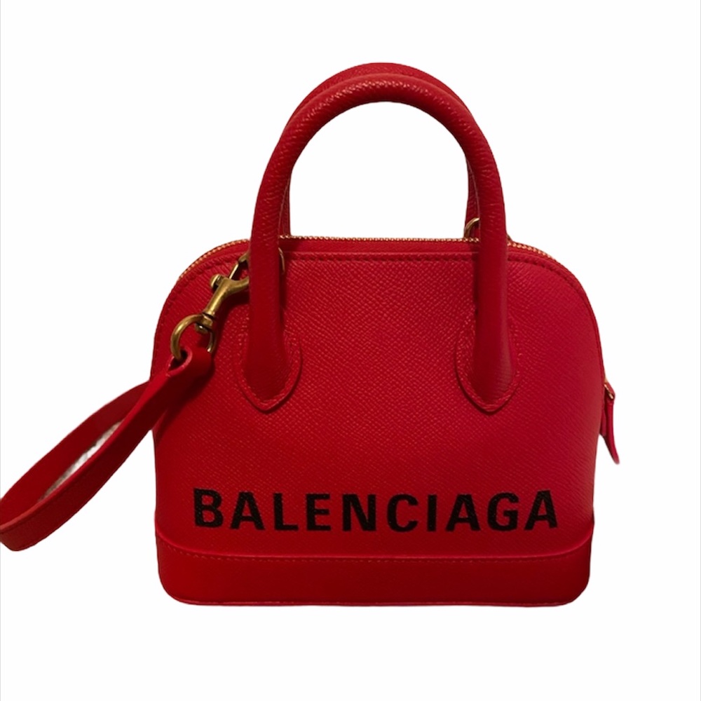 NWT Balenciaga
Logo Ville Bag Leather XXS